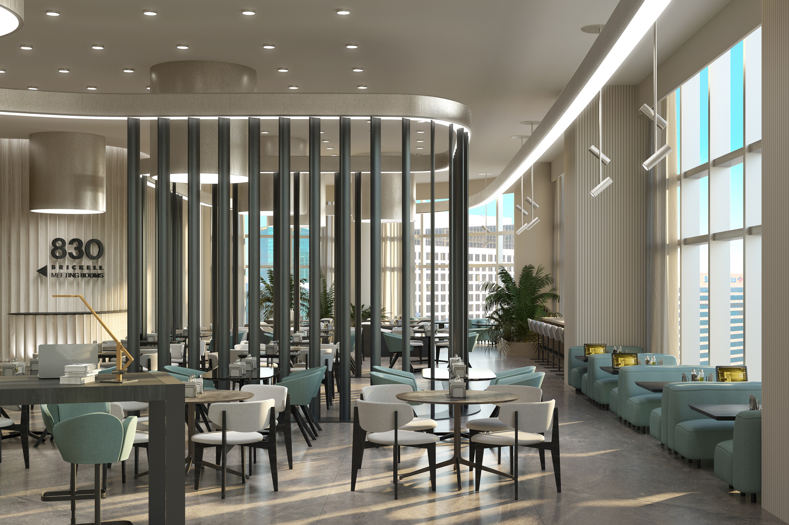 830 brickell dining room